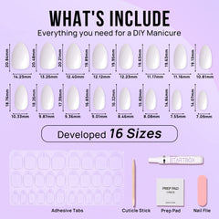 BTArtbox nails with built-in protective gel finish for daily activities.