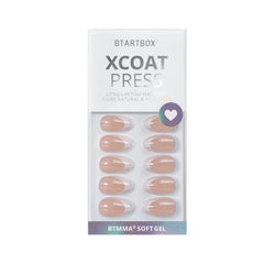 BTArtbox nail glue and tabs kit in box for easy application.