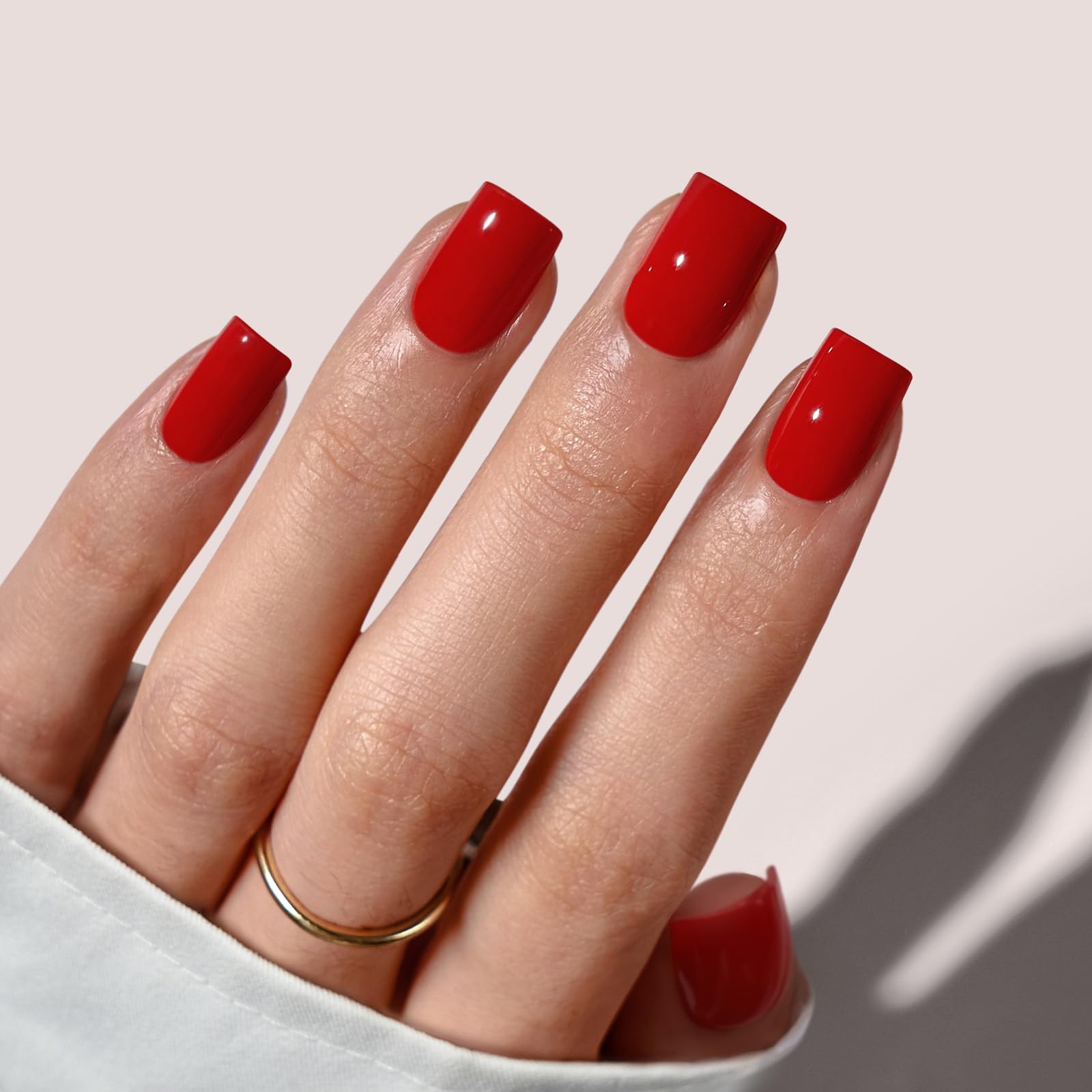 BTArtbox red square valentines nails in package for quick at-home manicure.