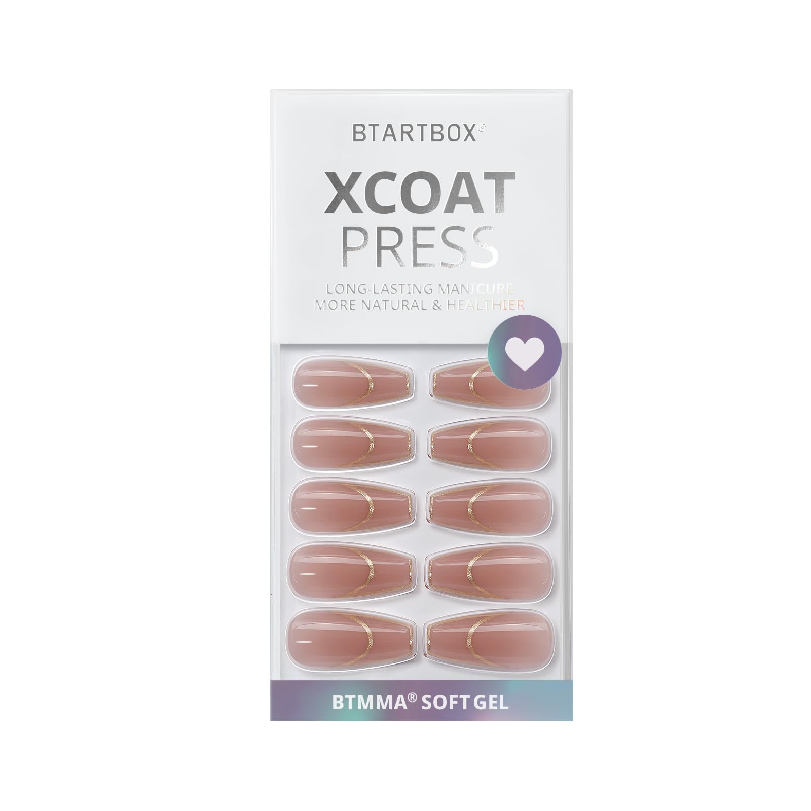 BTArtbox Reusable soft gel nails provide durable daily wear