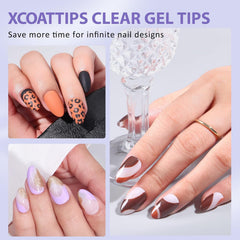 BTArtbox DIY extension with Short Almond Tips enables salon-like results.