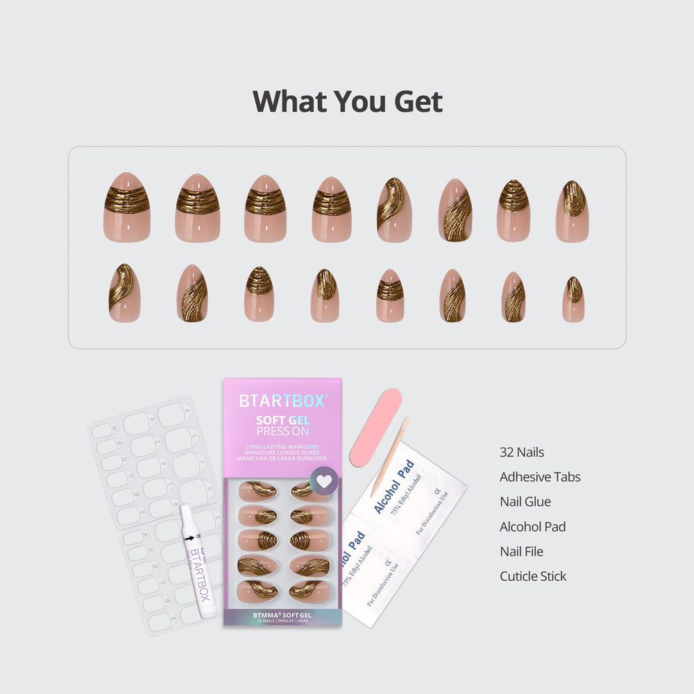 BTArtbox soft gel glue helps long-lasting hold without harsh removal