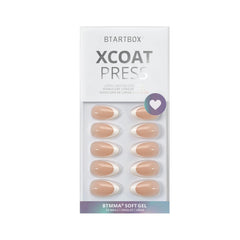 BTArtbox soft gel nails close-up showing flexible, natural fit.