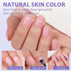 BTArtbox XCOATTIPS soft gel material with natural finish for easy shaping