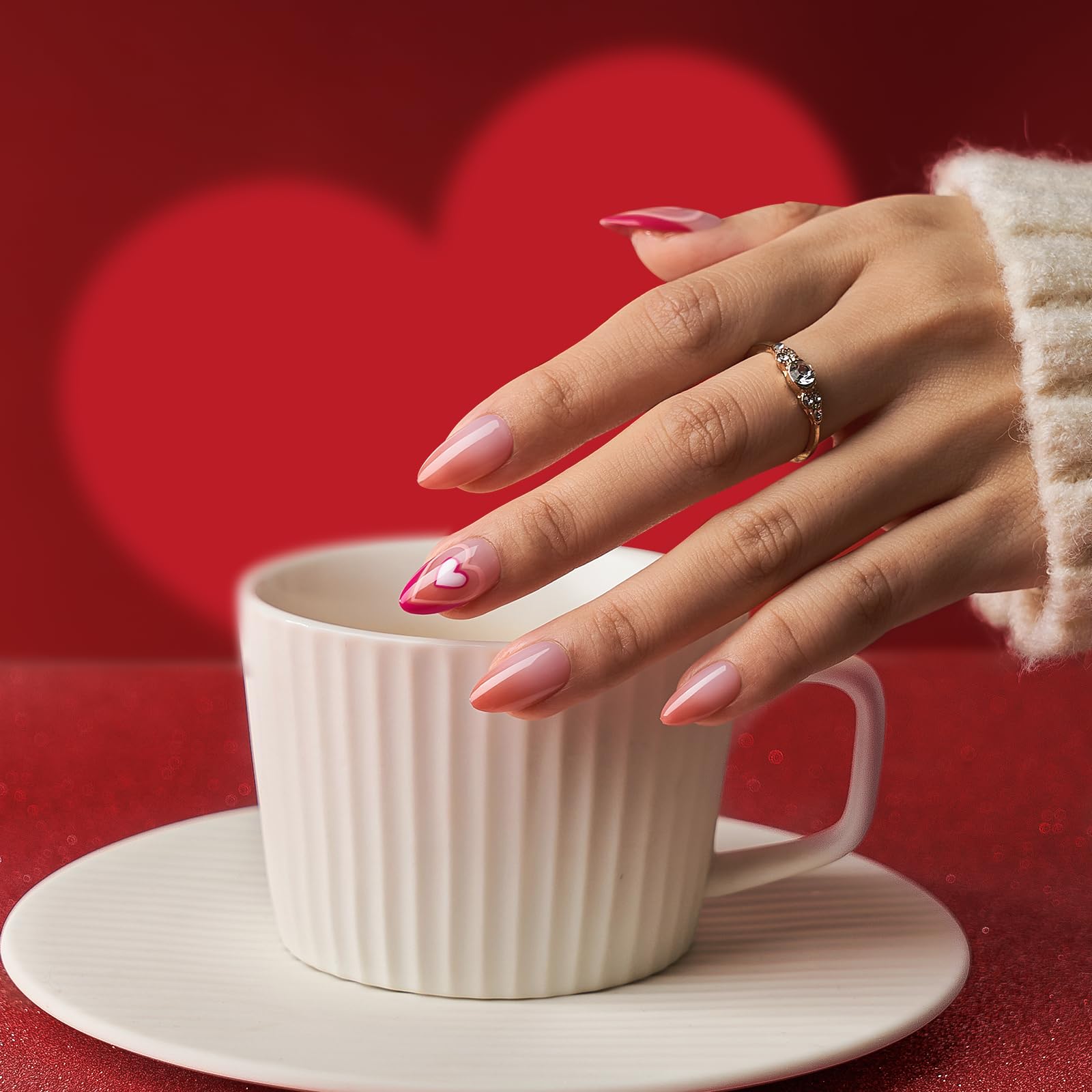 BTArtbox XCOATTIPS soft gel nails in long length for extended nail art.