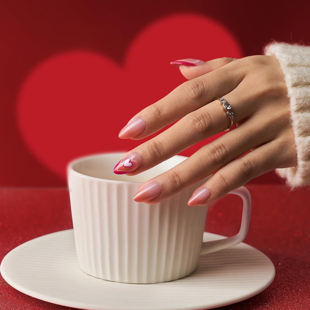 BTArtbox XCOATTIPS soft gel nails in long length for extended nail art.