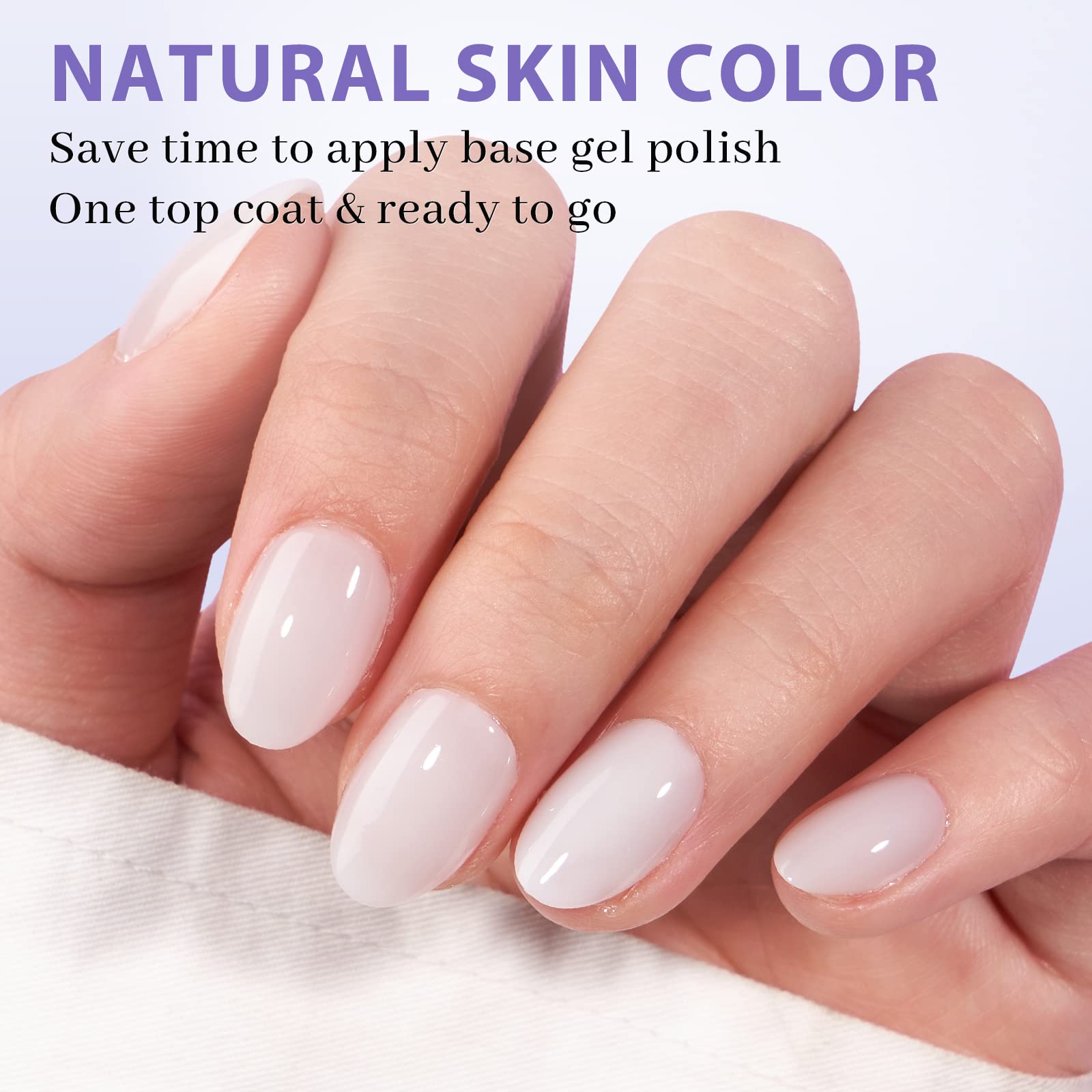 BTArtboxnails milky-white soft gel tips ready for quick press-on applications.