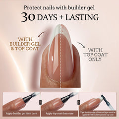 BTArtboxnails ultra-fit tips hug natural nails for comfort and seamless look