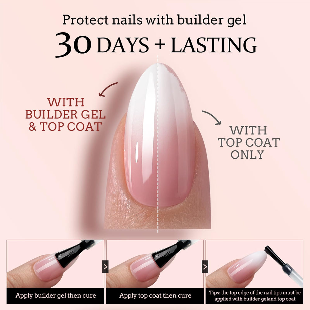 BTArtboxnails XCOATTIPS comfortable fit for flat or curved nails.