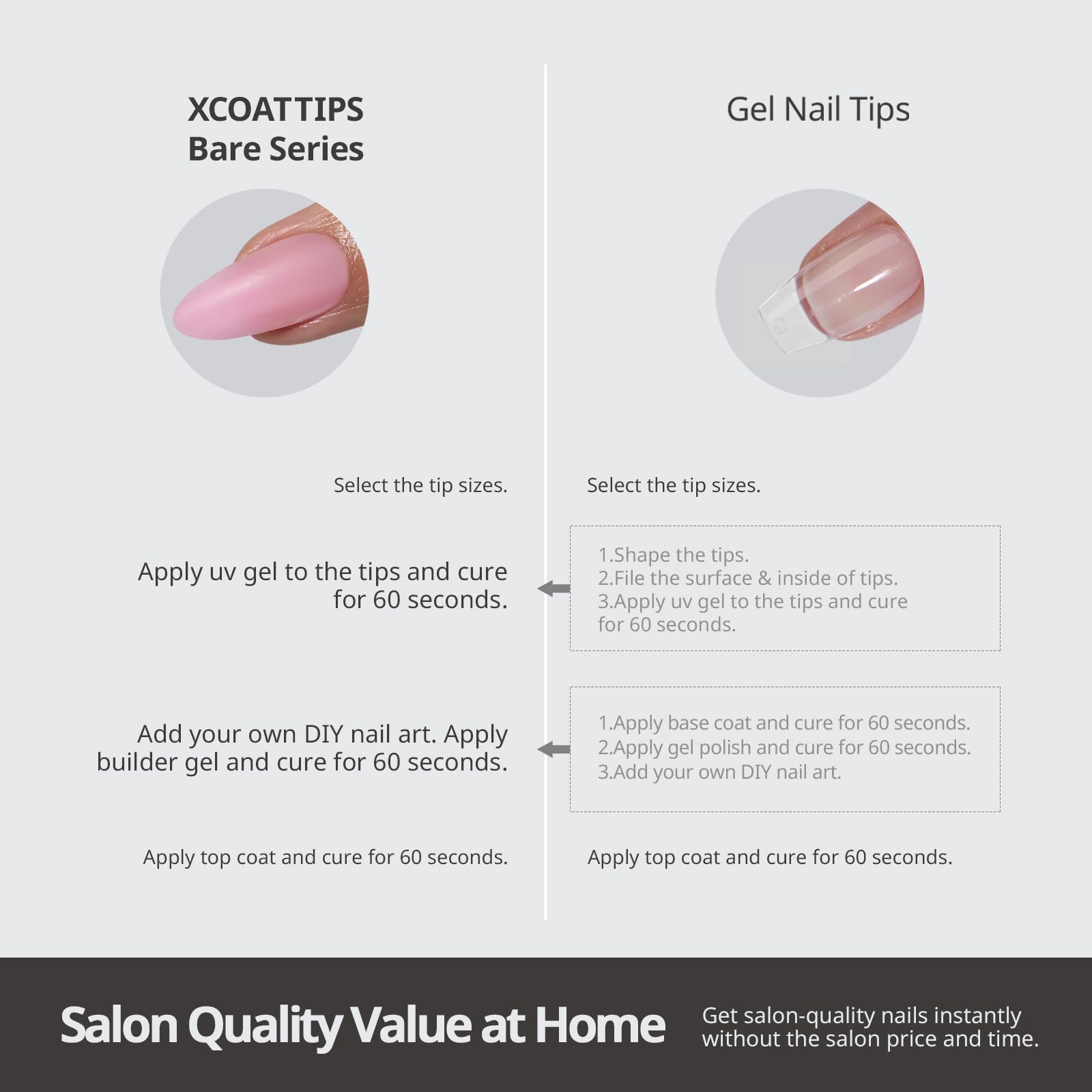 BTArtboxNails XCOATTIPS DIY application and soak-off removal guide