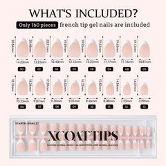 BTArtboxnails XCOATTIPS premium nails with ultra-fit contours from cuticle to edge