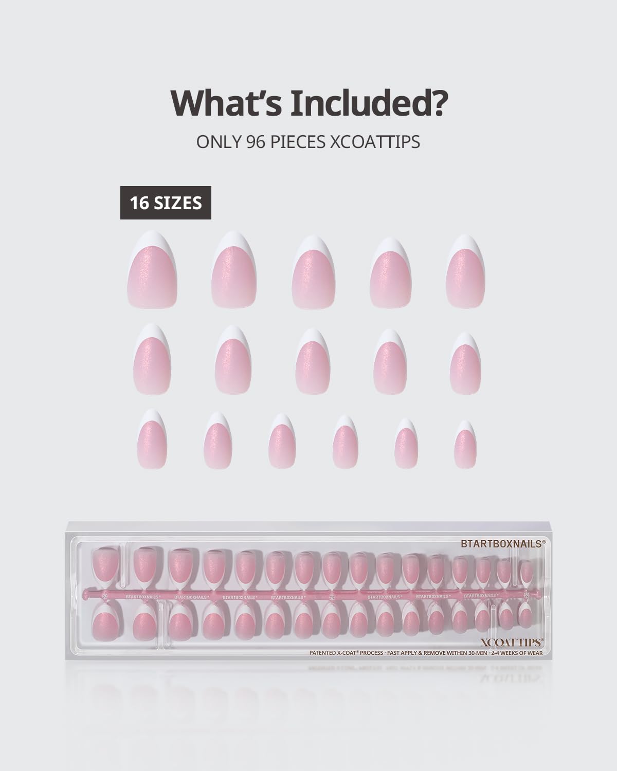Soft gel tips from BTArtboxNails provide lightweight comfort on natural nails
