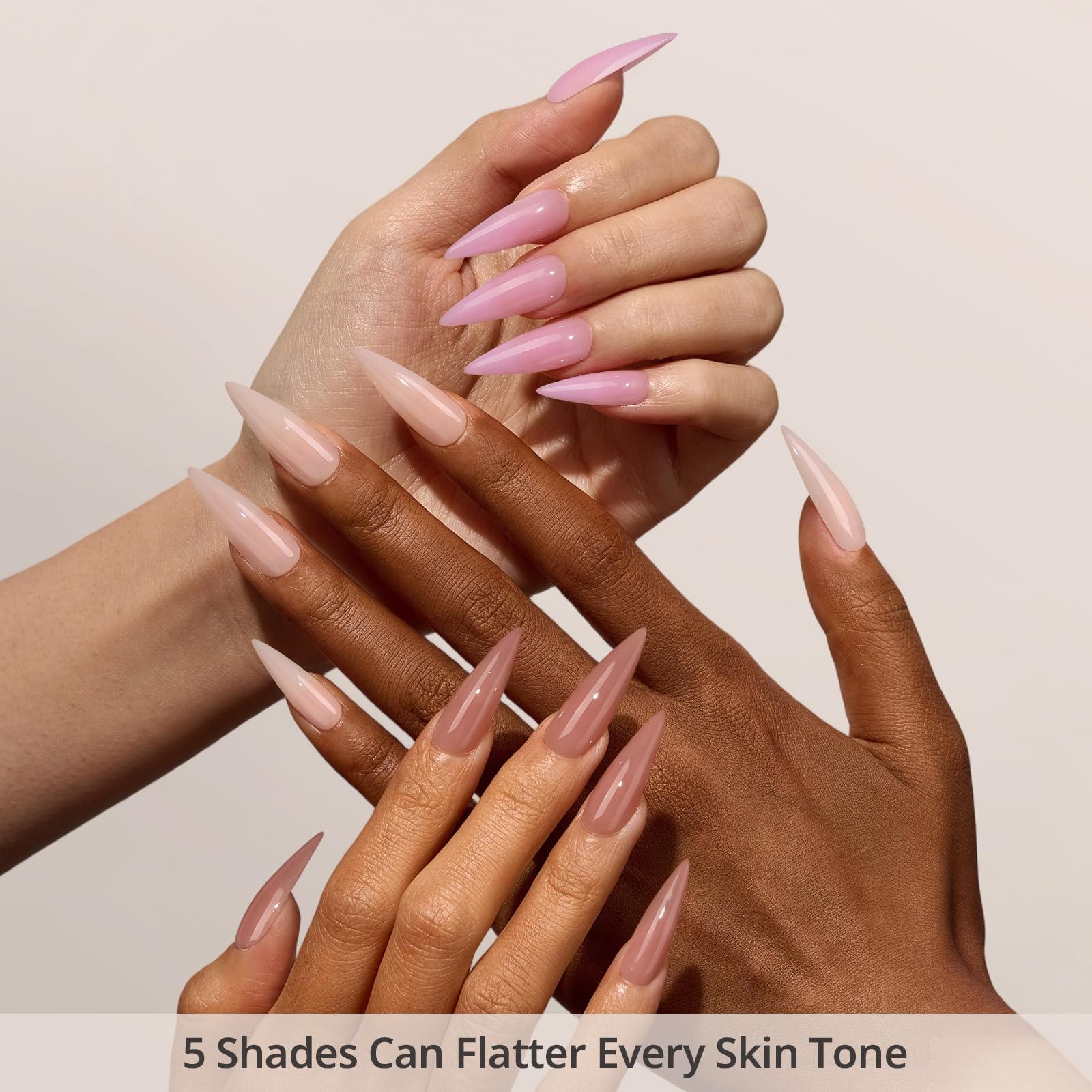 BTArtboxnails XCOATTIPS Long stiletto nails apply-ready design for effortless glam.