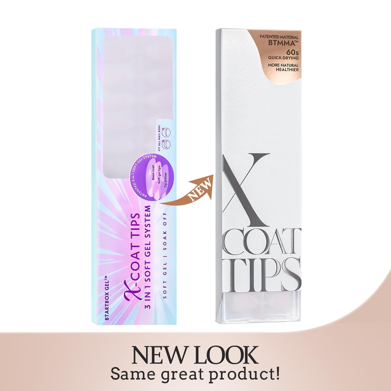 BTArtboxnails XCOATTIPS nail lamp provides quick curing for DIY nails