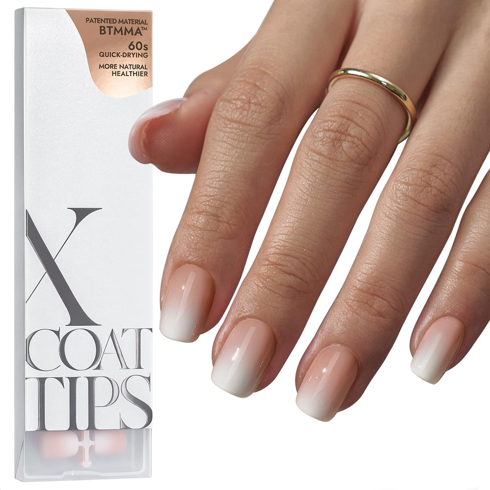 BTArtboxnails XCOATTIPS ombre nails 150pcs pack for versatile at-home styling.