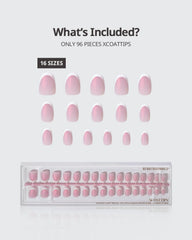 BTArtboxNails XCOATTIPS 96-piece set enables quick French manicure at home