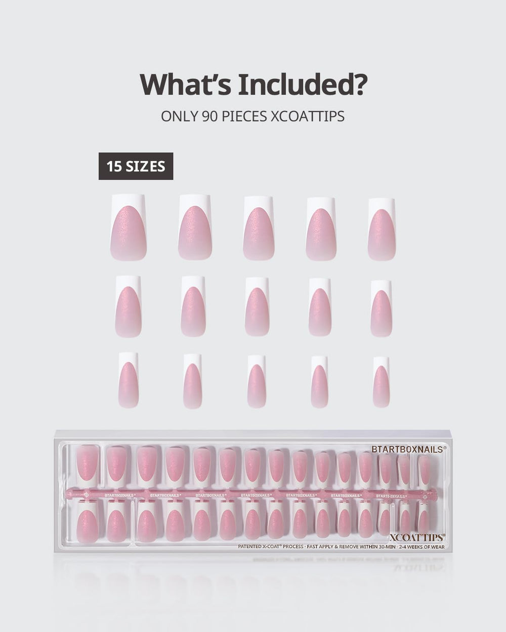 BTArtboxnails XCOATTIPS lightweight soft gel nails reduce discomfort