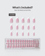 BTArtboxnails XCOATTIPS lightweight soft gel nails reduce discomfort