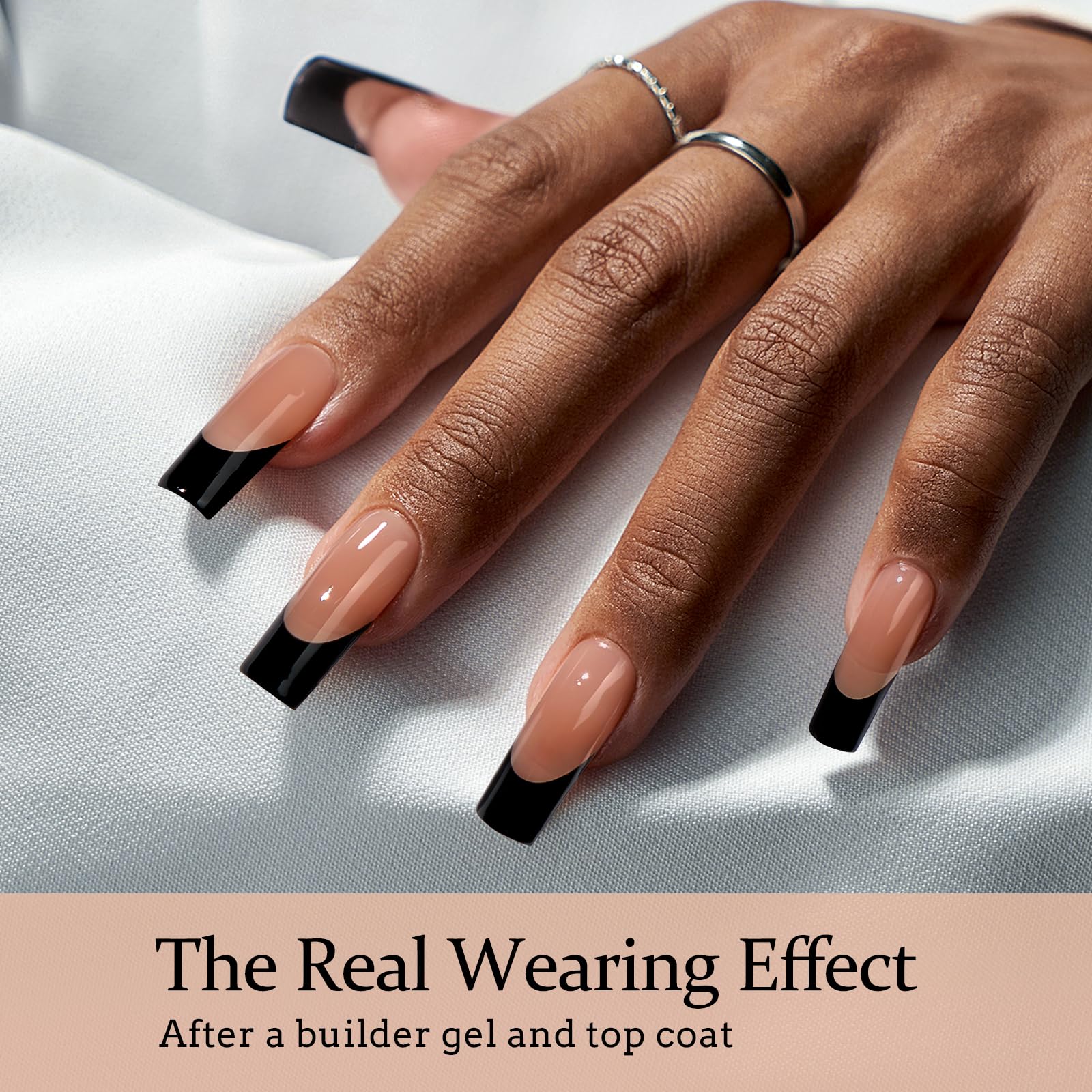 BTArtboxnails XCOATTIPS square nail tips designed for a flawless look.