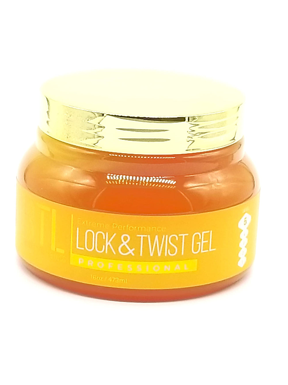 BTL Lock & Twist Gel bottle front demonstrates strong hold for twists
