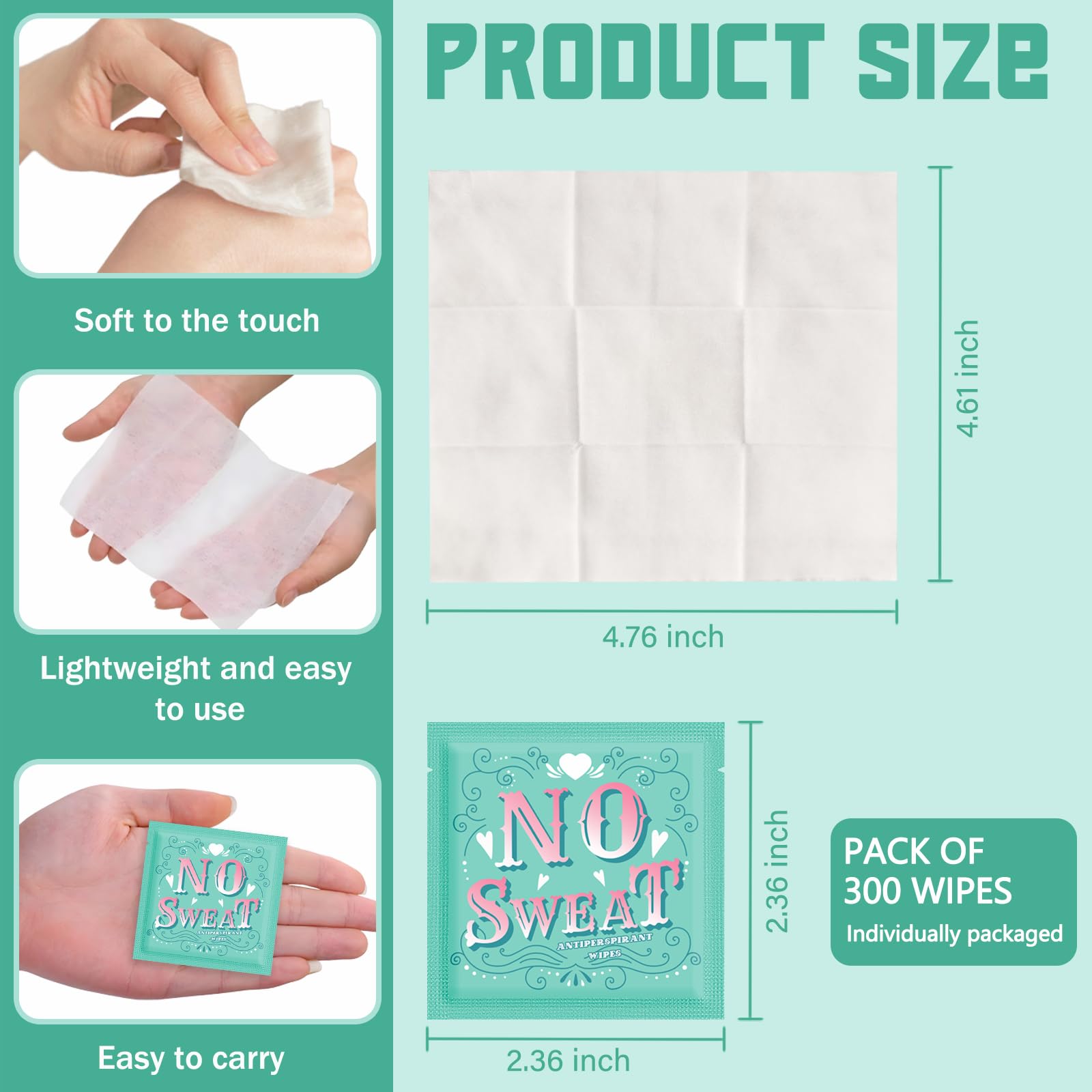 Individually wrapped BUAEL wipes emphasizing hygiene and convenience