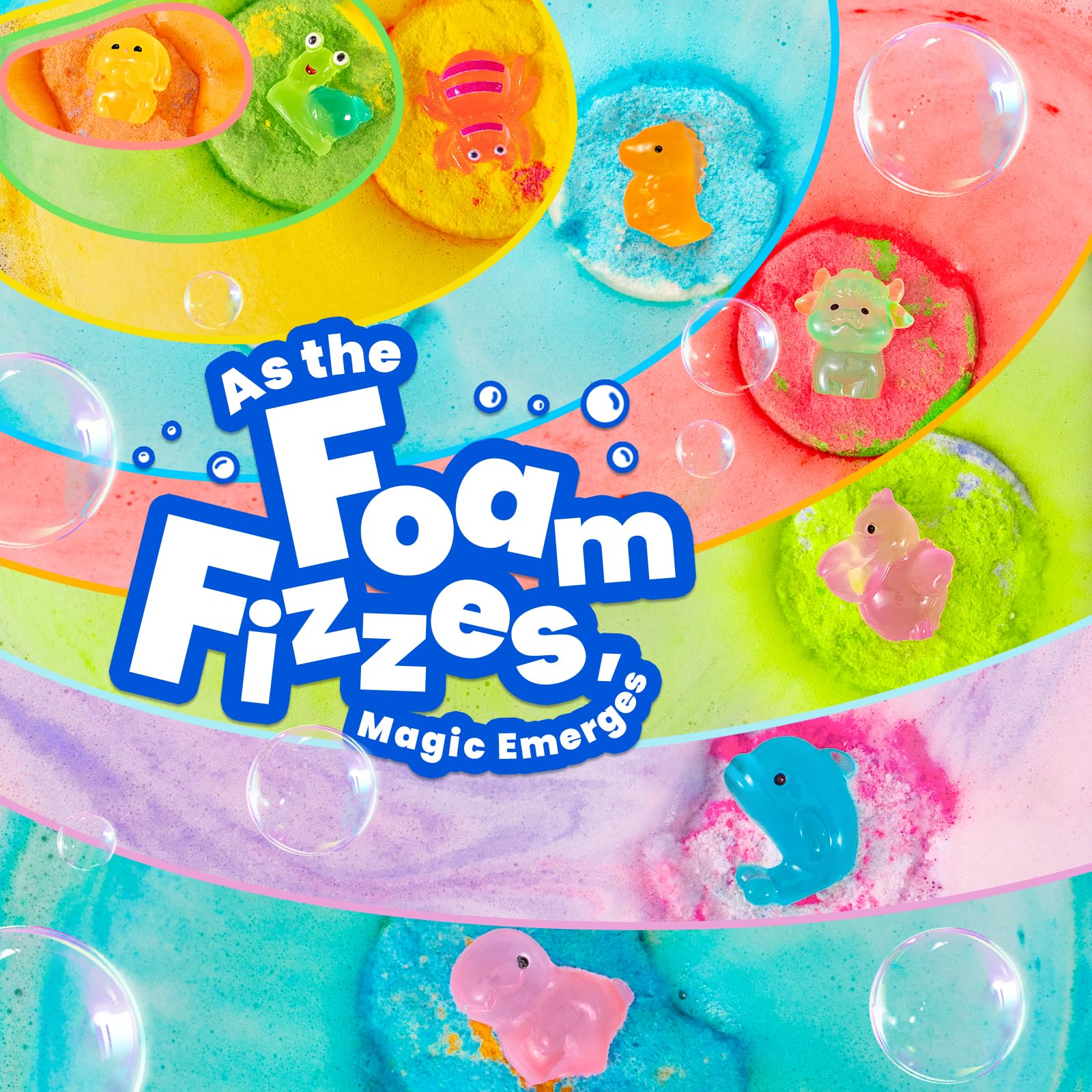 Eight fruity scents fill the tub with kid-friendly aromas.