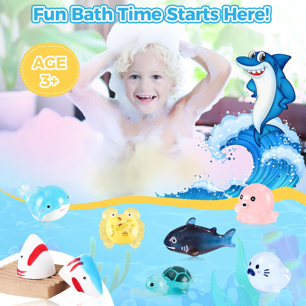 Gift-ready BubFroo packaging makes bath time a thoughtful surprise.