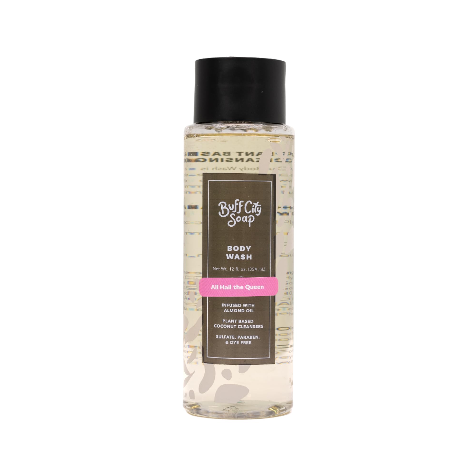 Buff City Soap plant-based body wash with coconut cleanser for gentle daily cleansing.