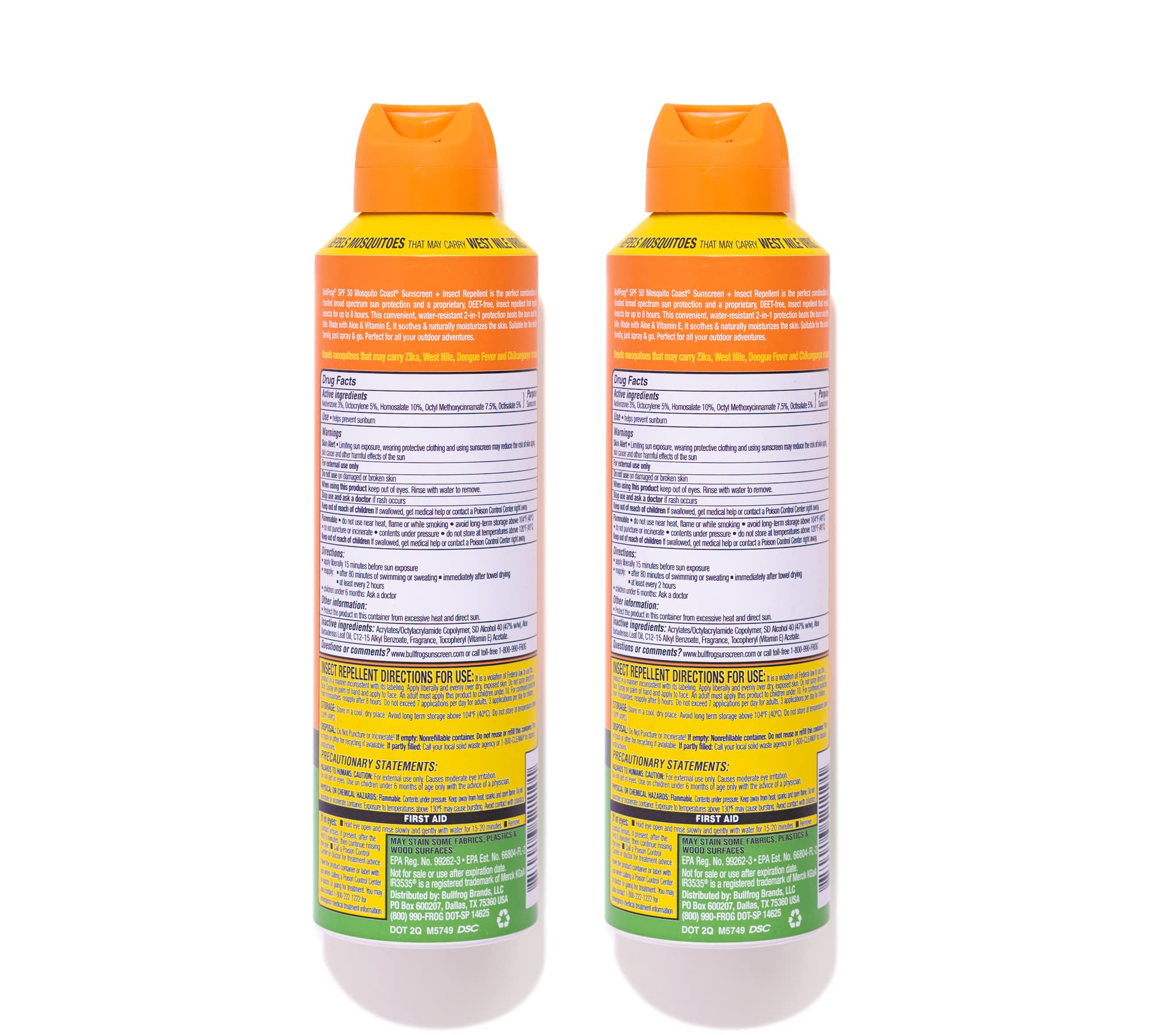 Bullfrog Mosquito Coast sunscreen 2-pack highlights value and convenience