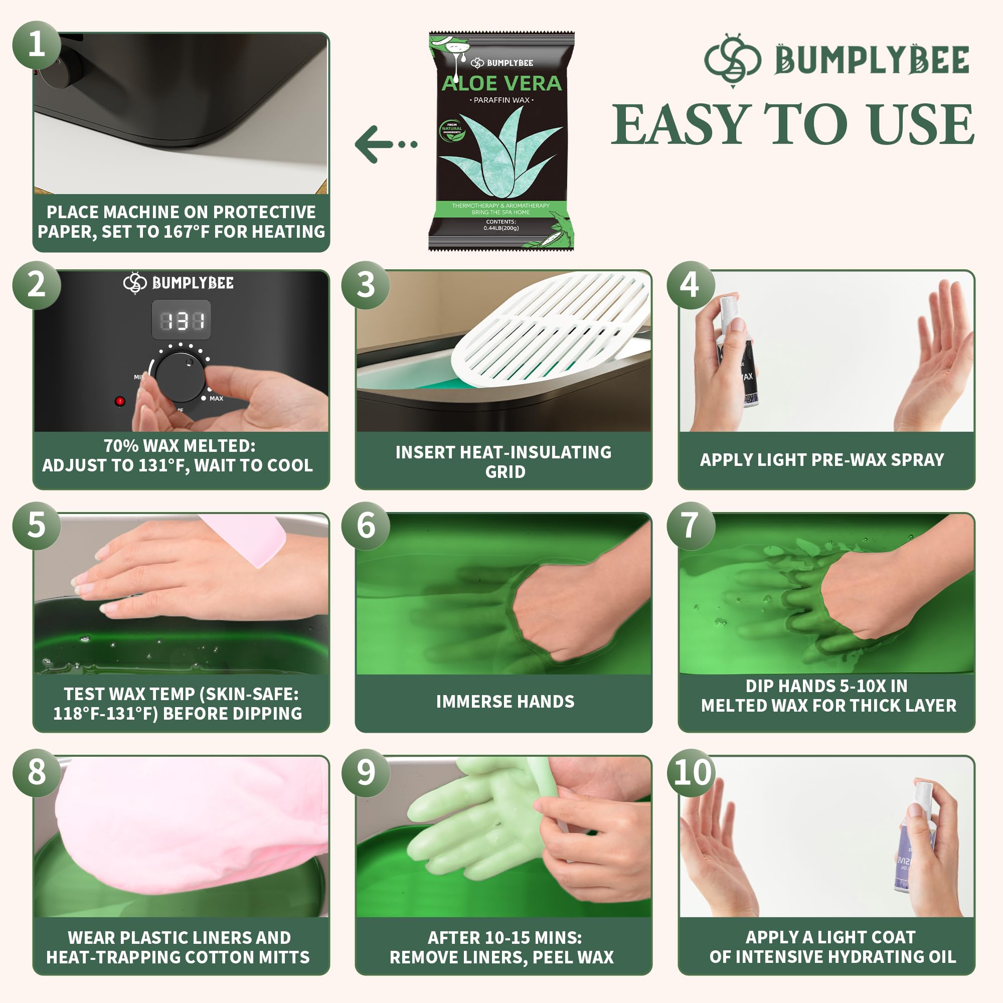 BUMPLYBEE built-in safety features support easy, worry-free use.