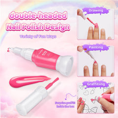 BUNNY BUBBLES brush and tweezers for finishing touches.