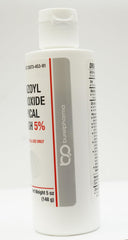 BurelPharma benzoyl peroxide face wash packaging box with 5 oz bottle.