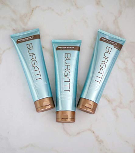 Burgati argan oil shampoo pump dispenser for daily use.