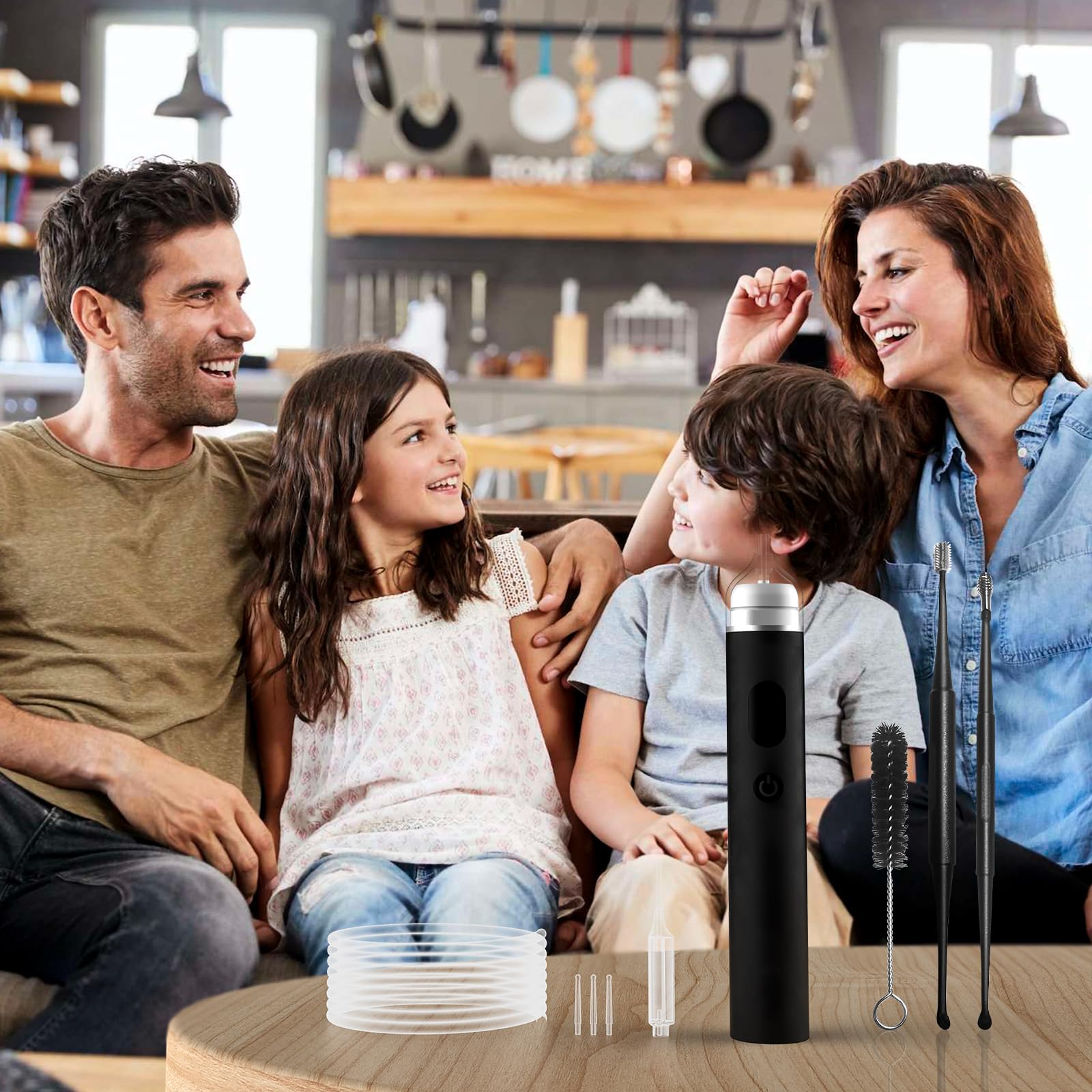 B.urHero Ear Vacuum Remover offers three suction levels for tailored cleaning.