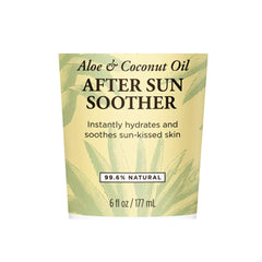 Burt's Bees Aloe After Sun Soother being applied to sun-kissed skin
