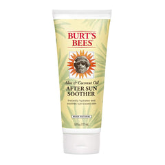 Burt's Bees Aloe After Sun Soother bottle delivering quick post-sun hydration