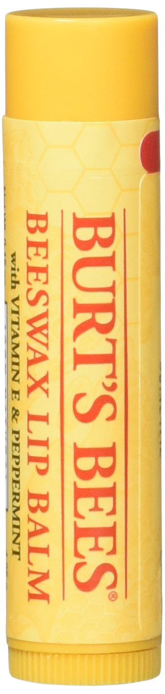 Burt's Bees lip balm pack-10 showing a convenient 10-pack for on-the-go moisture