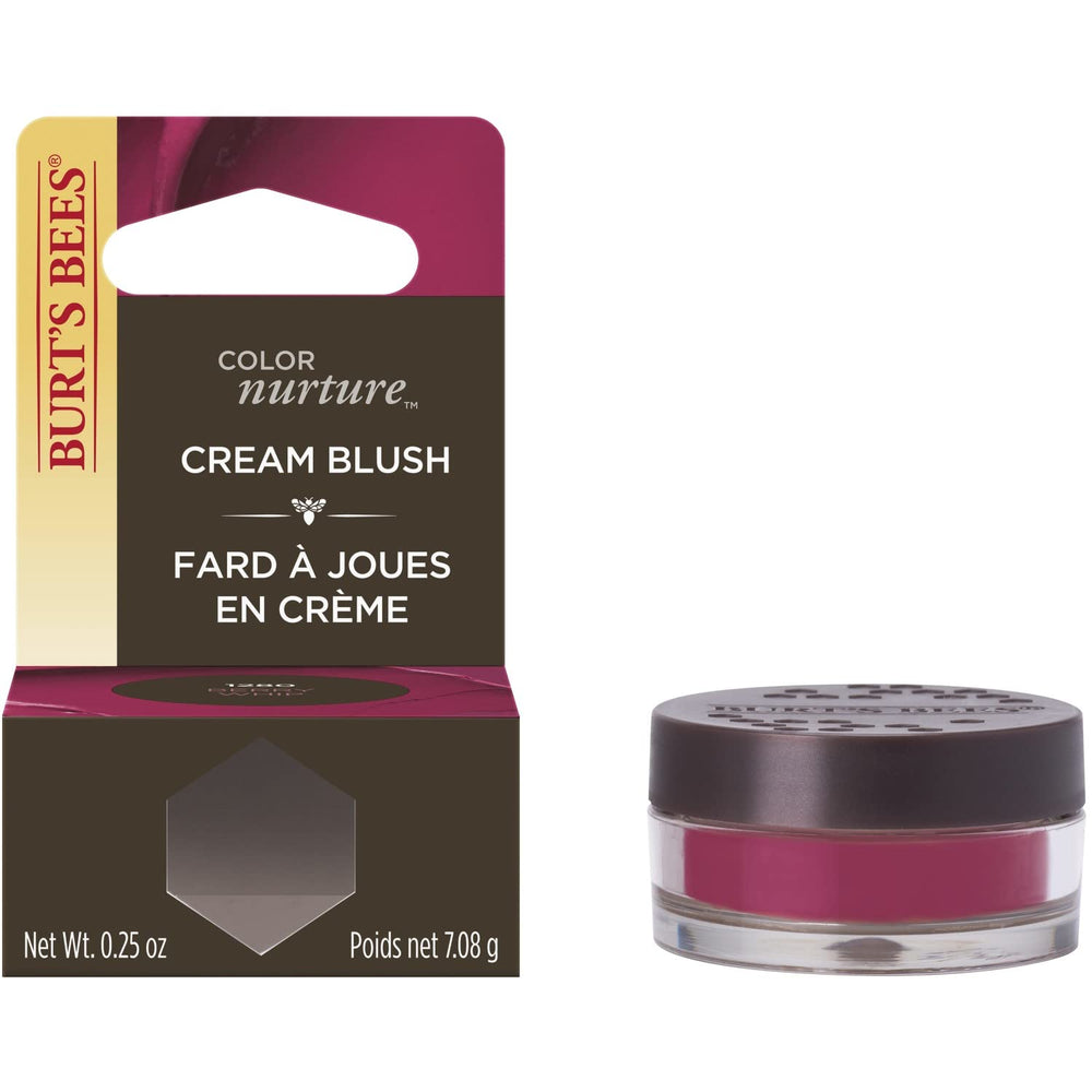 Three shades for versatile looks in Burt's Bees Color Nurture Cream Blush