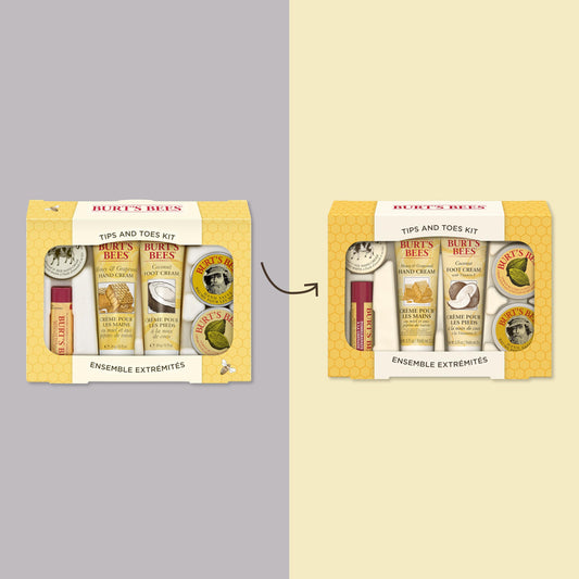 Burt's Bees Honey Grapeseed Hand Cream travel size softens dry hands.