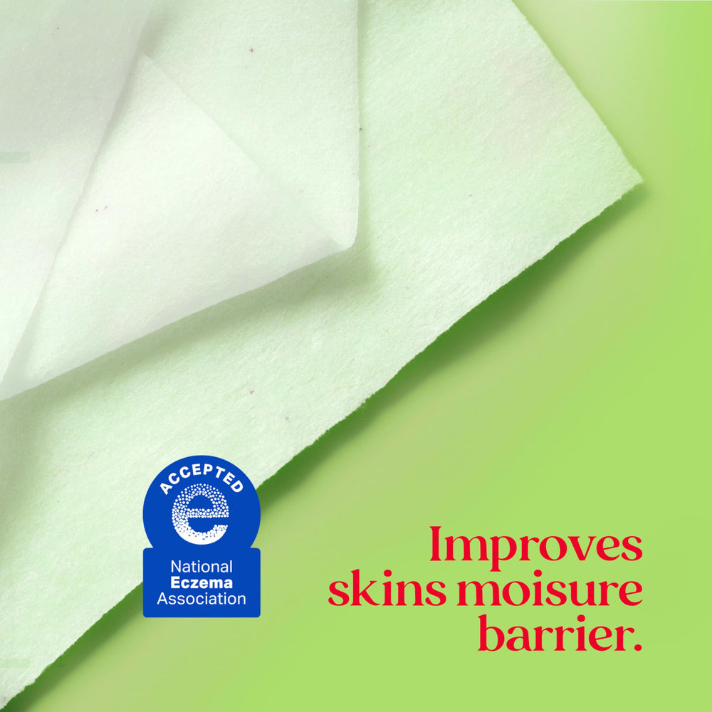 Burt's Bees natural origin wipes shown on a clean surface