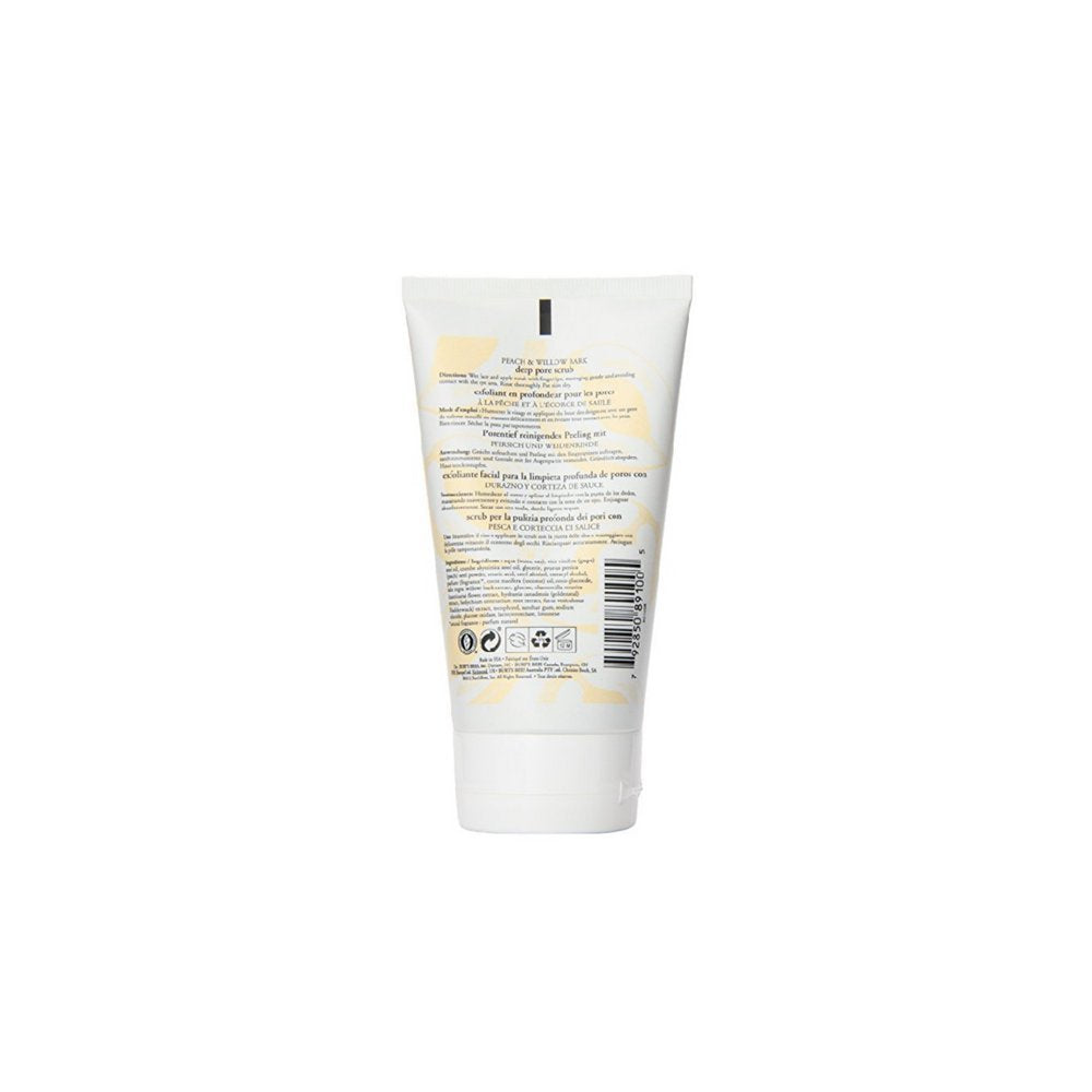 Burt's Bees Peach and Willowbark Deep Pore Scrub pack shot highlighting multi-pack value.