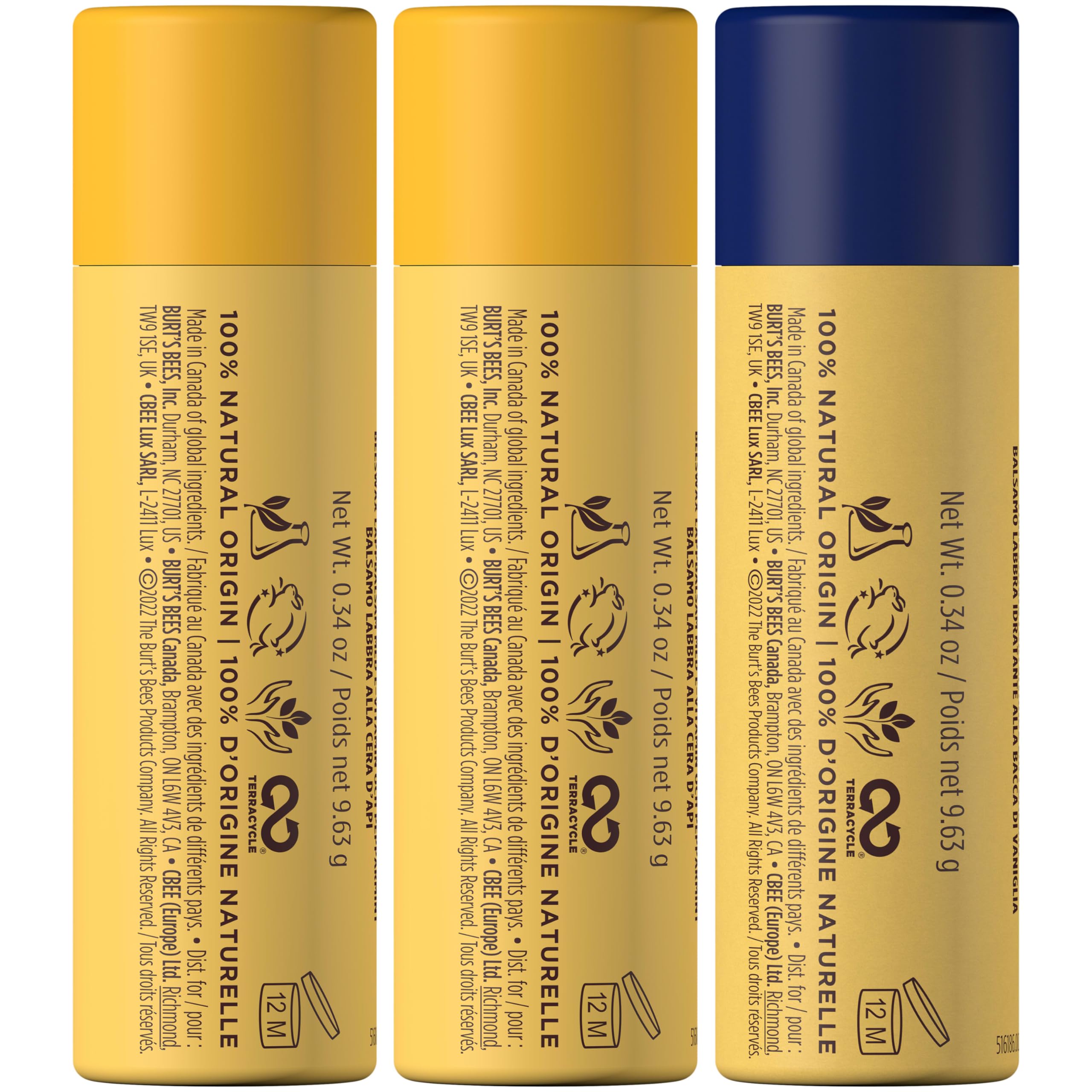Burt's Bees peppermint oil tingling sensation on lips.