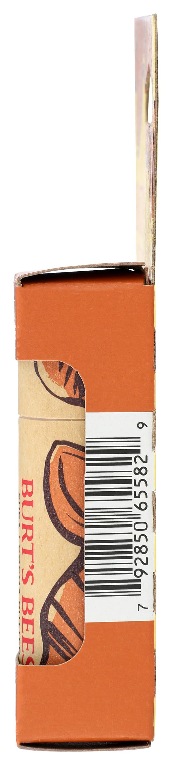 Burt's Bees lip balm provides a gentle sheen and moisturization.