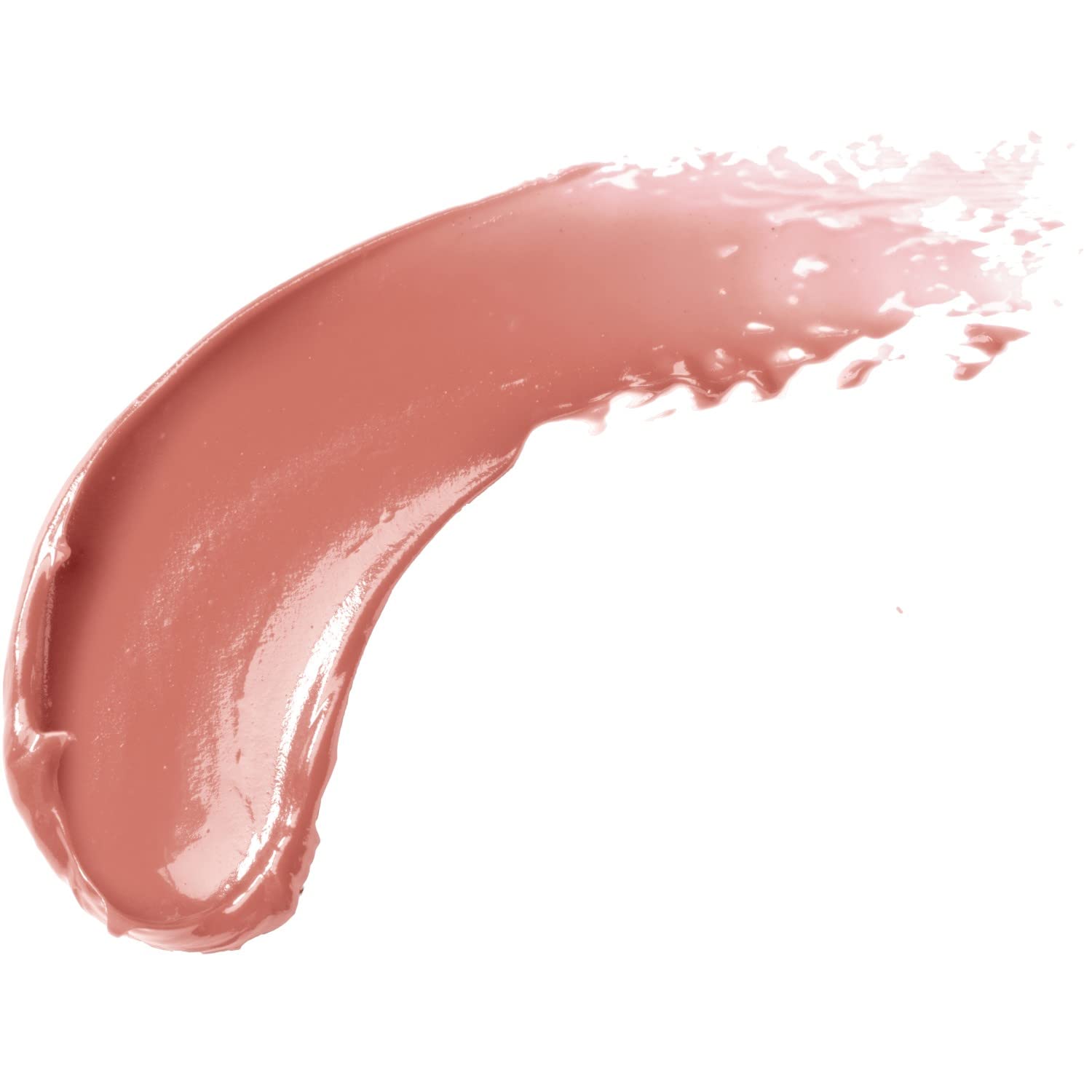 Close-up of Burt's Bees Squeezy lip balm applicator releasing peach tint for a natural glow