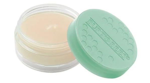Packaging variations for Burt's Bees Sweet Mint lip treatment, travel-friendly.