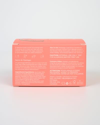Bushbalm Duo routine display showing oil and scrub together.