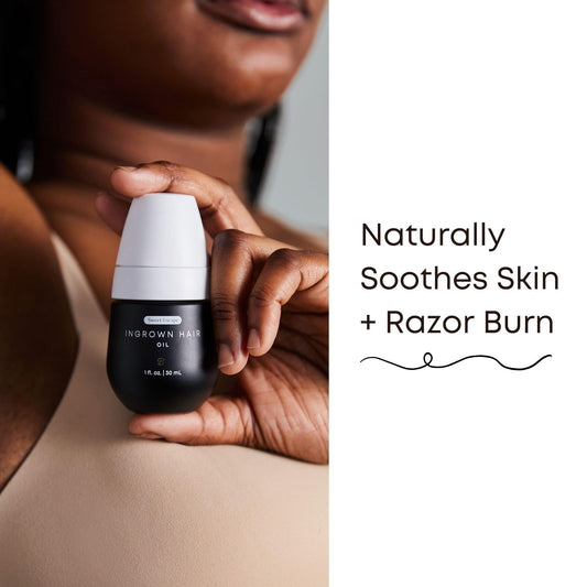 Sweet Escape Oil drops for targeted application and rapid soothing after shaving.