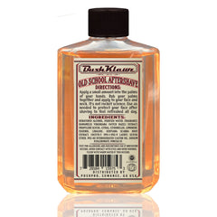 BushKlawz Pacific Prince aftershave bottle delivering a fresh barber-shop vibe after shaving.