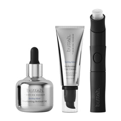 Buttah Everlasting Retinol Oil bottle showing potential for radiant skin