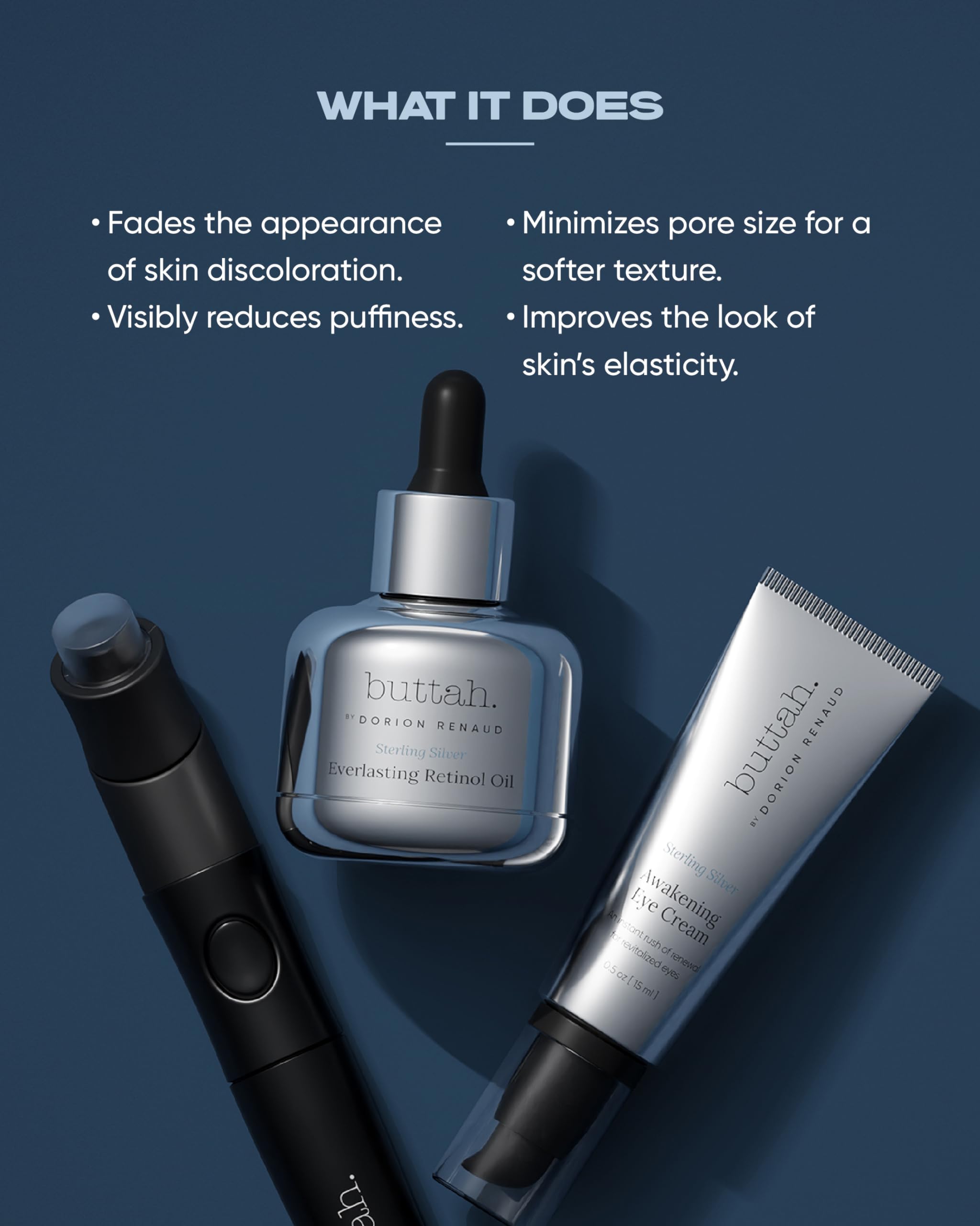 Buttah Retinol Oil close-up texture emphasizing silky finish